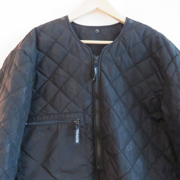 TOURMASTER Cortech Black Quilted Thinsulate Motorcycle Jacket - Men's Size L - Picture 3 of 14